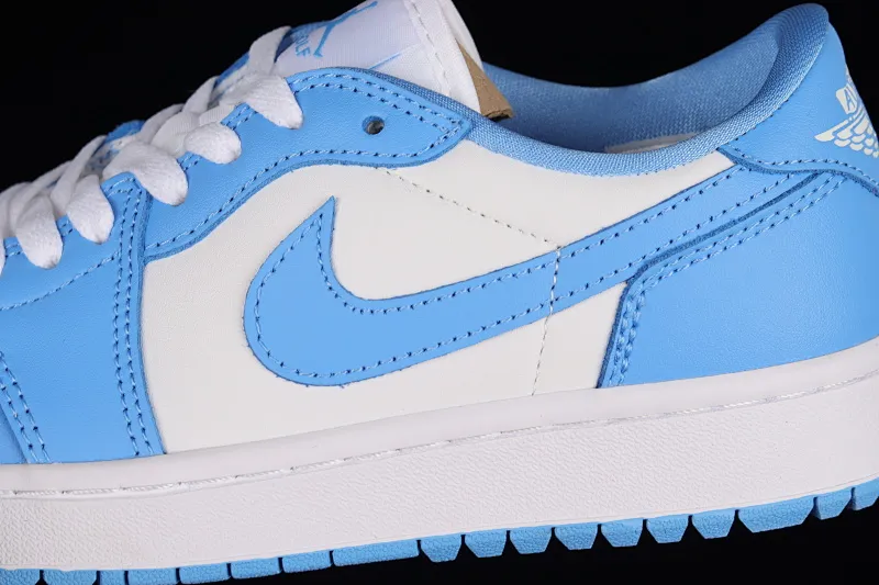 All categories Air Jordan Jordan series basketball shoes Air Jordan 1 Low Z version Air Jordan 1 Low Golf "UNC" AJ1 Joe 1 new golf version North Carolina blue color DD9315-100